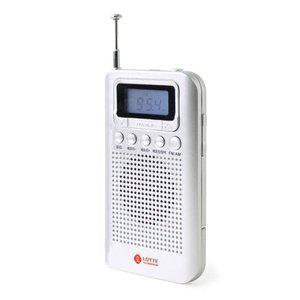 [기타]롯데 핑키9실버 액정 메모리 휴대용 FM AM 라디오