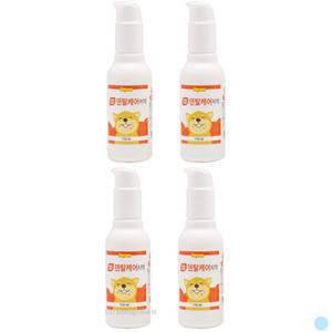 예삐 강아지 애견 치약 치아 용품 덴탈케어 110ml X4