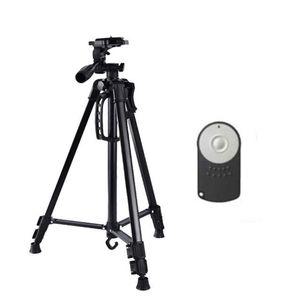 에스엠제이 TP 7300 DSLR카메라 캐논리모컨삼각대세트 촬영 스마트폰 거치대 셀카