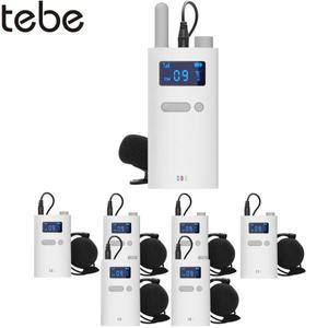 Tebe 무선 투어 가이드 시스템 마이크  휴대용 오디오 송신기 교회 견학 박물관 회의용