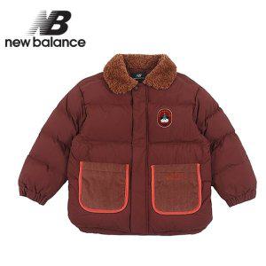 뉴발란스 키즈 NB x KDY 퍼매칭 퀼팅자켓(NK9QC4803U-85)_브라운