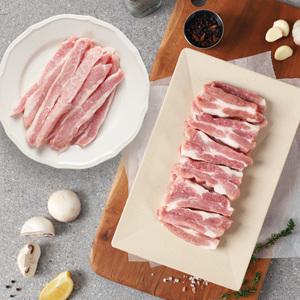 [롯데백화점]인정식탁 보성녹돈 한돈 항정살 400g + 가브리살 400g