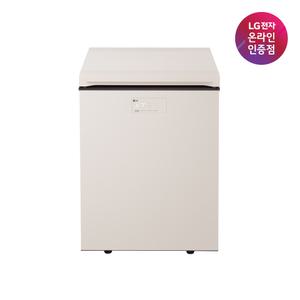 LG 디오스 오브제컬렉션 뚜껑식 김치냉장고 Z132MEE123 128L