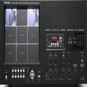 PASCOM (파스컴) DVS-8120 CCTV녹화기 앰프내장 8CH DVR 120W+120W 4옴 2CH