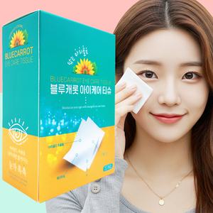 블루캐롯 마이봄샘 눈기름샘 청소 세정티슈 20매 아이케어루테인 속눈썹 눈관리 아이클리너