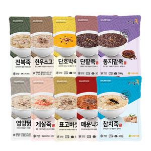 다림죽 맛보기세트 500g x10팩