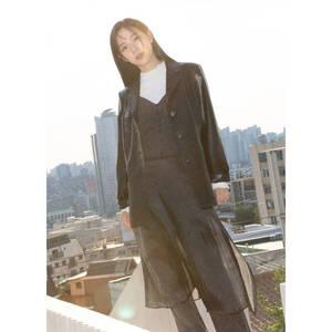 데님 셋업 크롭 뷔스티에 ITO9DVS100
