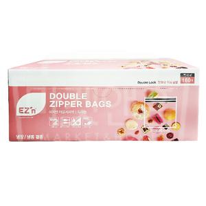 이지엔 더블지퍼백 특대형 160매