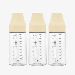 스펙트라 올셋 PA 젖병  260ml 노꼭지 젖병 3개 구성