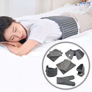 찜질명가 온열 전기찜질기 부위별 맥반석 황토 허리 복부 다리 팔 어깨 H