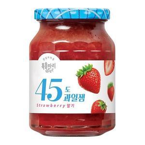 복음자리 45도 과일잼 딸기 350g 음료베이스 홈카페 간식 탕비실 자취 선물 350g