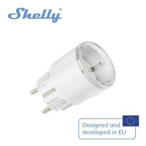 호환상품Shelly Plug S MTR Gen3 인증 워터질 호환 스마트 전력 모니터링 다색 LED 표시 Bluetooth 연결