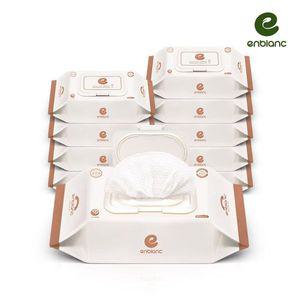 [NS홈쇼핑](etv)앙블랑 생분해 물티슈 세이프 화이트 캡형 74매X10팩 N-WC10..[33894644]