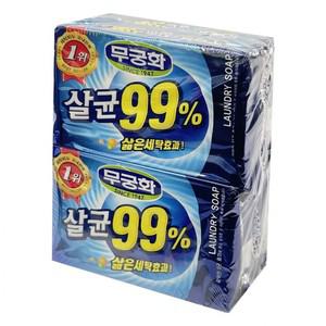무궁화 살균 99% 세탁비누 230g 4개입 -D