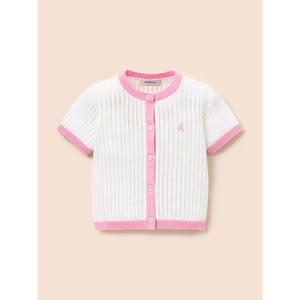 [BEANPOLE KIDS] 여아 크로쉐 가디건  아이보리 (BI545AG030)