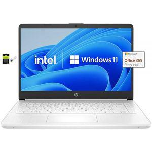 HP 14 초경량 노트북 인텔 쿼드 코어 N4120 8GB 메모리 128GB 스토리지 HDMI Wi-Fi USB-A C 오피스 365 1년