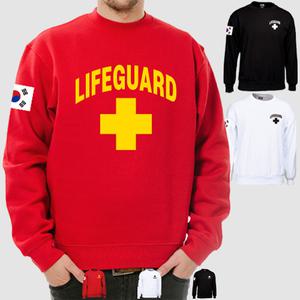 라이프가드 맨투맨티 LIFEGUARD 수상안전요원 인명조구원 티셔츠 티 703