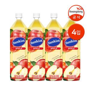 썬키스트 사과주스 1.5L 4입 / 과채주스 과일주스