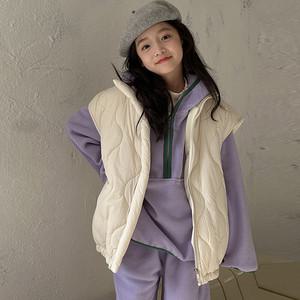 [베이비맥스] 크림 퀼팅 패딩 조끼 R12983