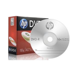 HP Media DVD-R 16x 4.7GB (1P 케이스) 10장