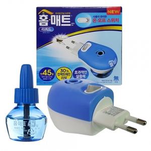 플러그 모기액체훈증기 홈매트리퀴드 리필포함셋