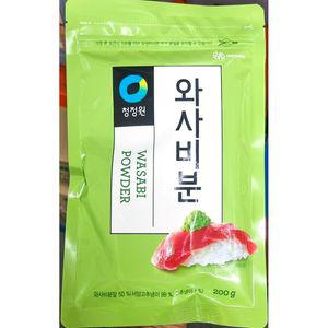 와사비(대상 200g)X6 고추냉이 업소용 초밥 가루 식당 와분 생와