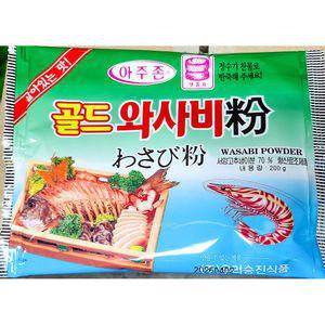 맷돌표 와사비 200g X10 고추냉이 업소용 초밥 가루 식당 와분 생와