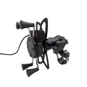 6 바이크 거치대 USB 회전 자전거라이트거치대 360 무선충전 4 충전기 듀얼usb 그림과 같이 손잡이 충전대
