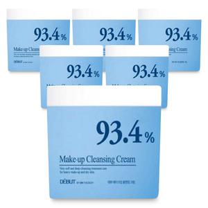 데뷰 93.4% 메이크업 클렌징크림 500ml x 5개 대용량 클렌징 마사지 크림
