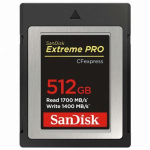 SanDisk Extreme Pro CFexpress Card Type B 512GB 디지털 카메라 CF메모리카드口
