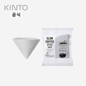 킨토 슬로우 커피 스타일 커피 필터-4컵 60매