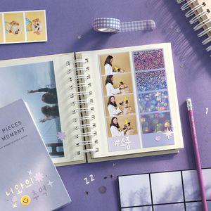 아이코닉 레터링 네컷앨범 접착식 사진첩 인생 사진 커플 셀프 사진앨범 포토북