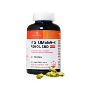 파마젠 rTG 알티지 오메가3 1300mg 180캡슐 x 1박스