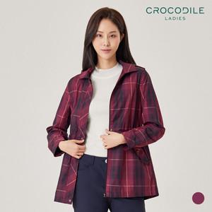 [크로커다일레이디] 체크포인트후드점퍼_CLAFJP204