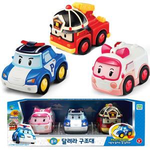 로보카폴리 달려라 구조대 3종세트 (폴리/엠버/로이)