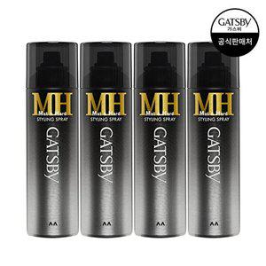 [갸스비]갸스비 스타일링 스프레이 매트 앤 하드 200ml x4개