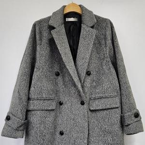 도톰더블카라울코트 412T375S 빅사이즈 여성 501