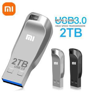 카메라 스틱 3.1 플래시 드라이브 2TB 고속 펜 1TB 컴퓨터 저장 장치 금속 방수 타입-C USB