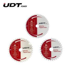 UDT 팁쏘 인테리어용 원형톱날 5인치 W125 1.2T-20-34T