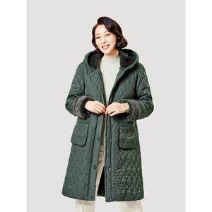 [Elegance Madam]브리안 에코퍼 퀼팅코트 K234CT02_P351022573