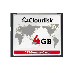 빈티지 디지털 카메라 및 산업 장비를 위한 Cloudisk 컴팩트 플래시 카드 4GB CF 2.0 성능(4GB CompactFlash)