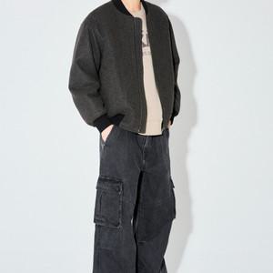 [버커루]유니 데님 파라슈트 카고 팬츠(B255DP249P)