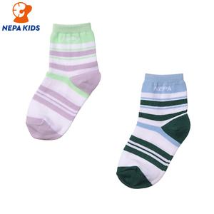 NEPA KIDS 네파키즈 공용 스트라이프 미들삭스 KIC8303
