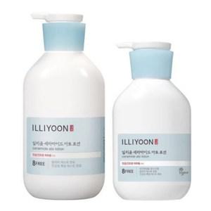 (일리윤) 바디 페이스 바디로션 세라마이드 아토 보습 로션 대용량 580ml+300ml