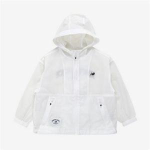 뉴발란스키즈 Essential스티치 포인트 홑겹 바람막이 NK9AE2101U(10)White