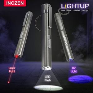 이노젠 Inozen Light-up 3in1 레이져포인터 후레쉬