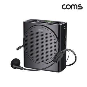 [기타](COMS) 블루투스 v5.3 마이크 무선 앰프 스피커(블랙)
