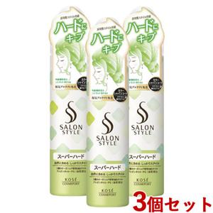 스타일 스타일링 무스 슈퍼 하드 150g3 개 세트 SALO 알로NSTYLE 코세이 코스메 포트 코스 KosE COSMEPort