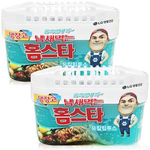 엘지 탈취제 냄새먹는 홈스타 냉장고용 유칼립 420g x 2개