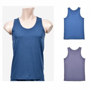린디자인 폴밋 부드럽고 시원한 자연섬유 남성런닝 120사이즈 3매입 남자난닝구